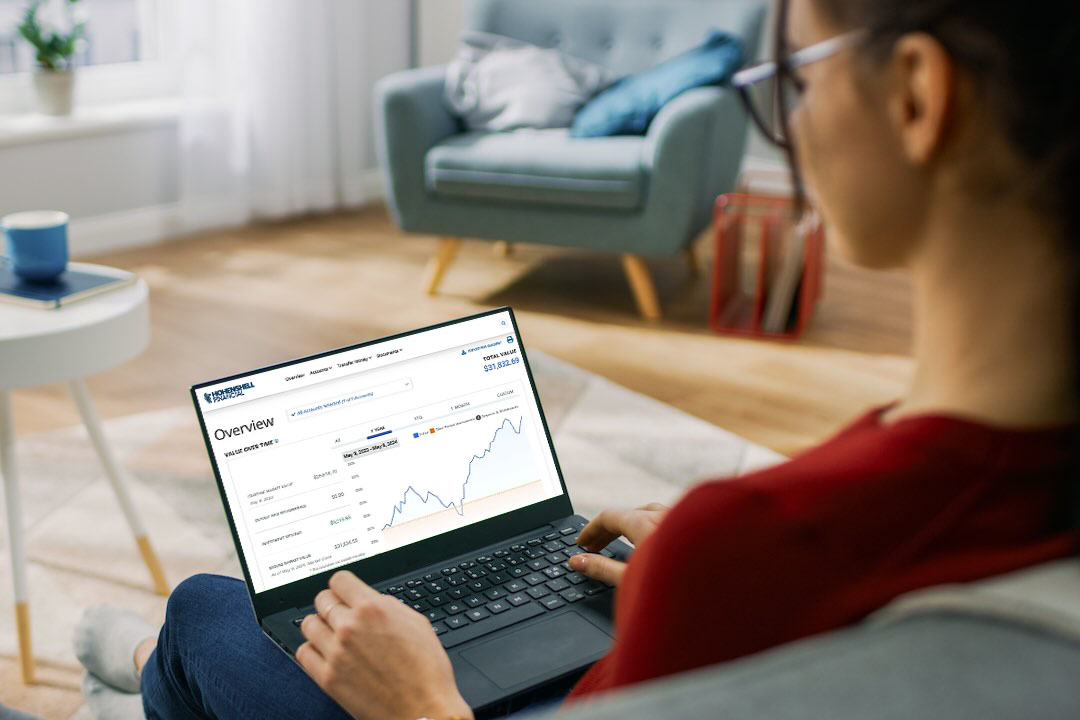 Guided Wealth Portfolios digital investing platform screen